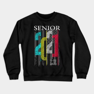 Senior 2021 Graduation Class of 21 Crewneck Sweatshirt